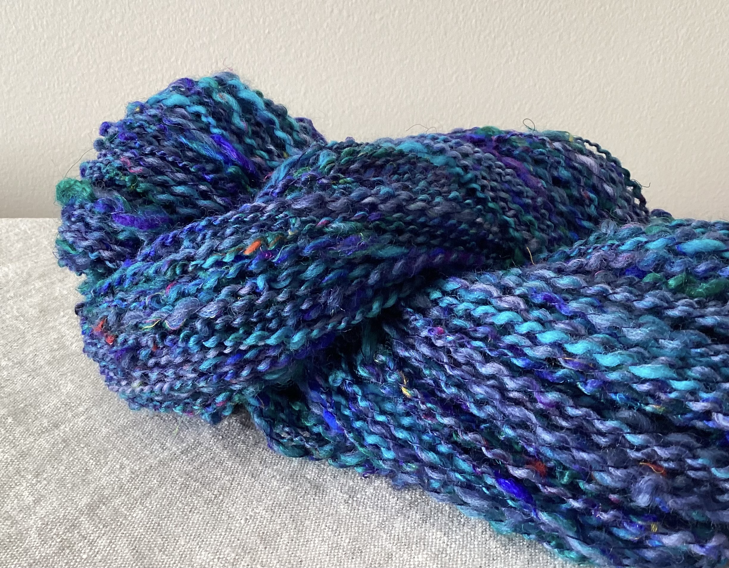 Wild Blueberry Pearl Handspun - Image 2