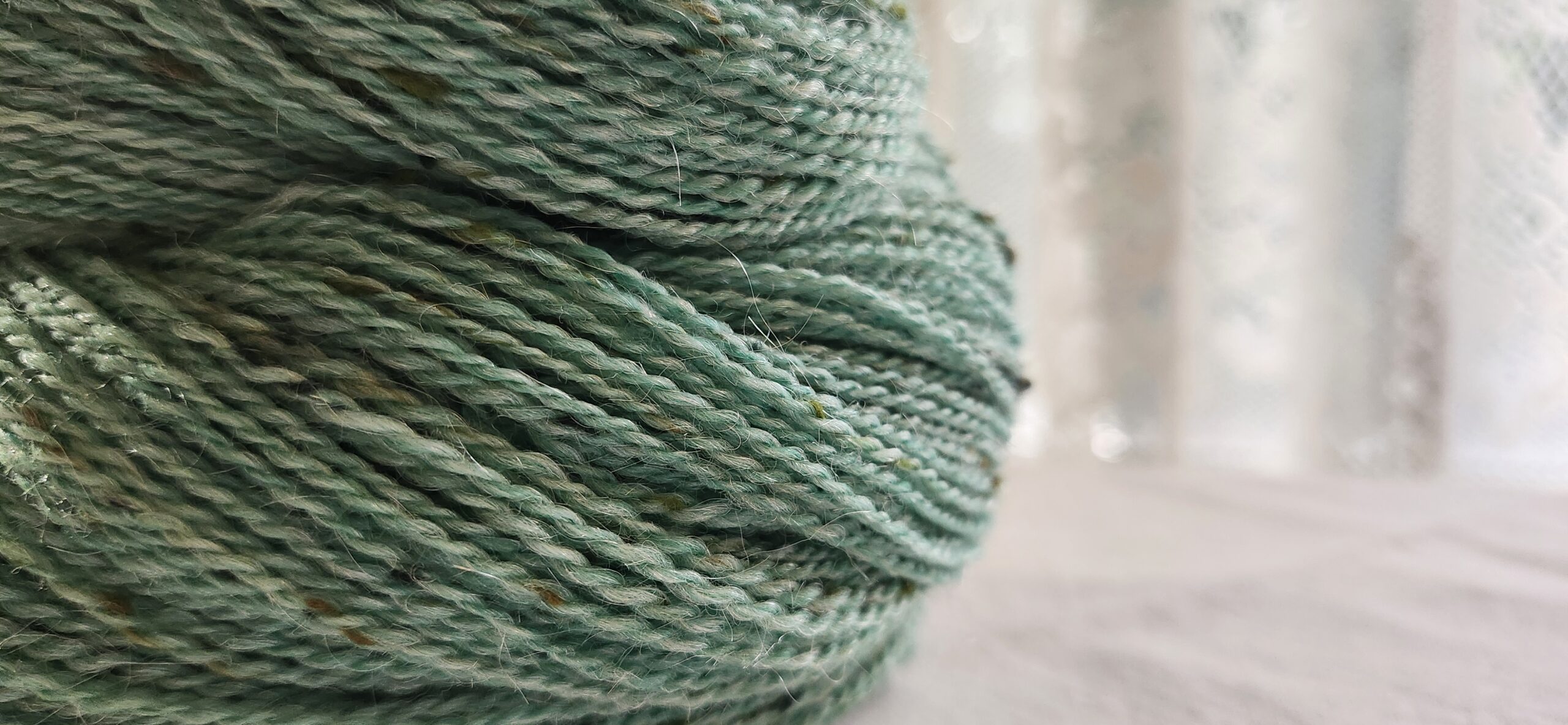 Sea Glass Pearl Handspun - Image 4
