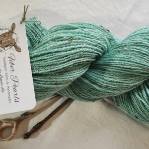 Sea Glass Pearl Handspun