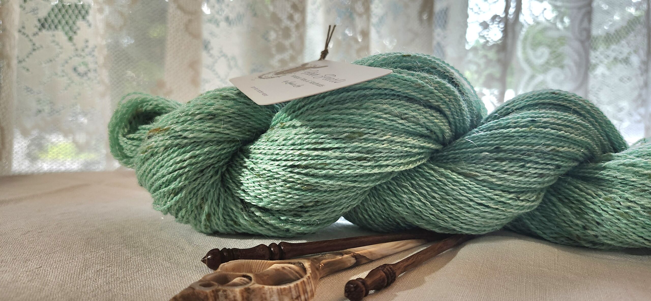 Sea Glass Pearl Handspun - Image 3