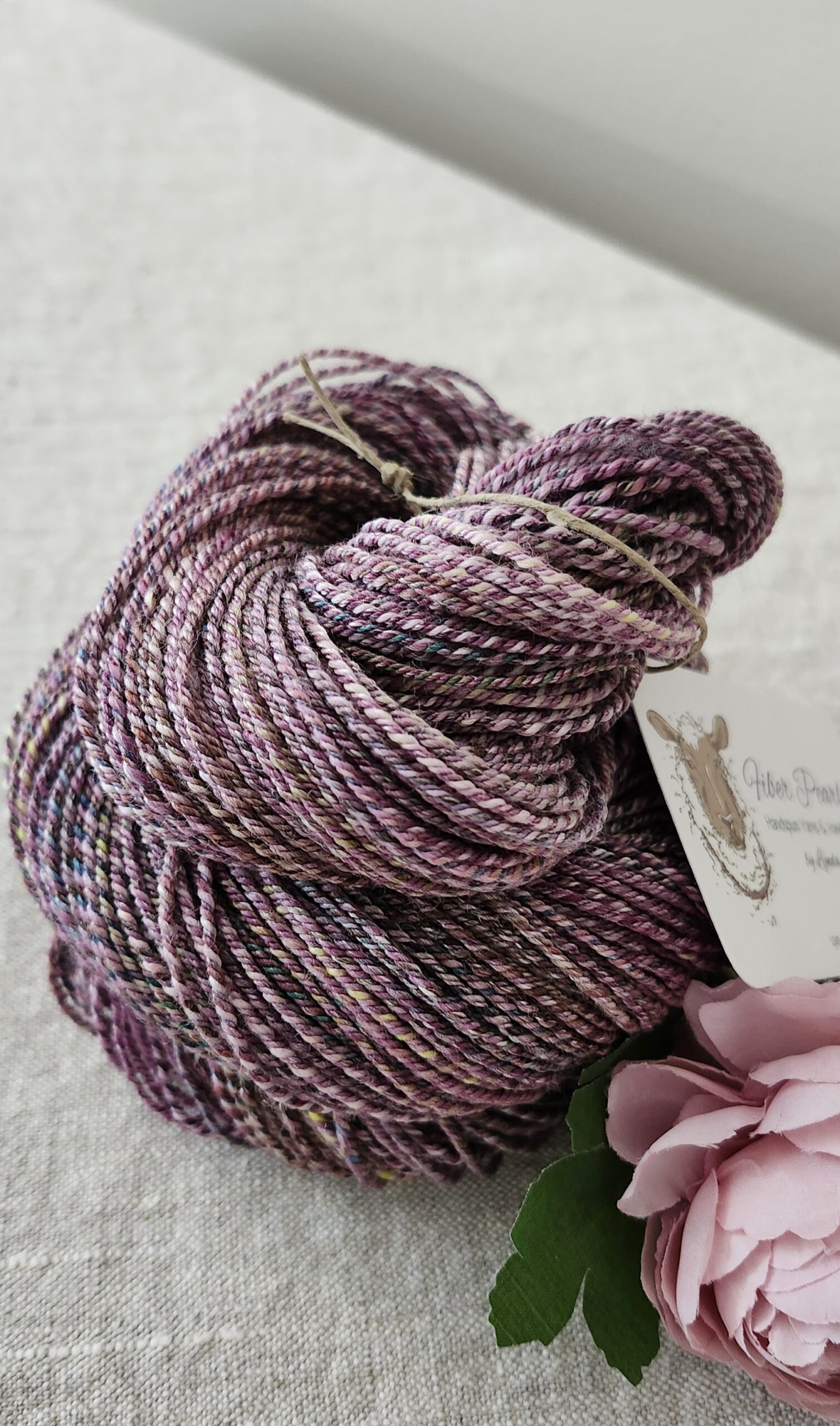Rosewood Pearl Handspun